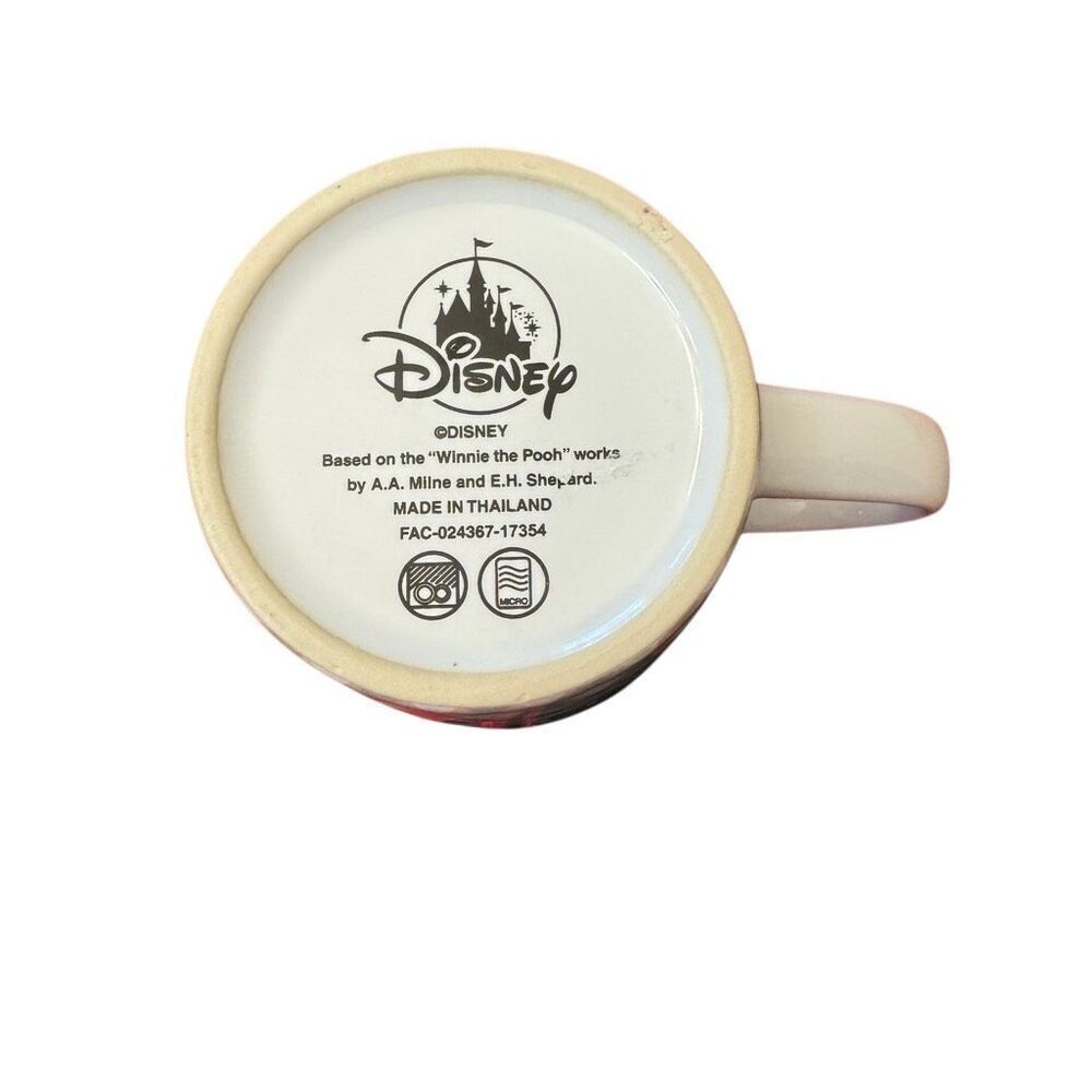 Winnie the Pooh Tigger Blue & White Checkered Coffee Mug 8 oz Disney Store 2018 - Picture 6 of 7